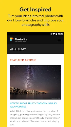 ภาพหน้าจอของ PhotoPills