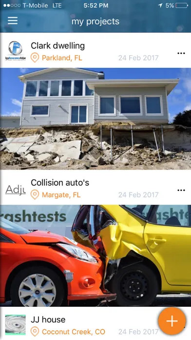 PhotoReport App Screenshots