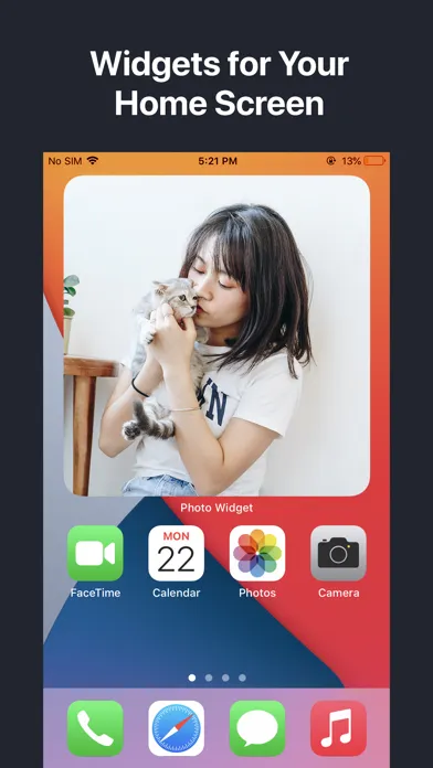 Photo Widget: Custom Widgets سکرین شاٹس