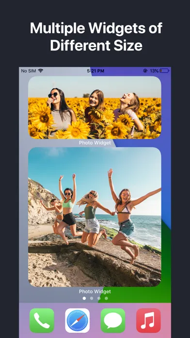 Photo Widget: Custom Widgets سکرین شاٹس