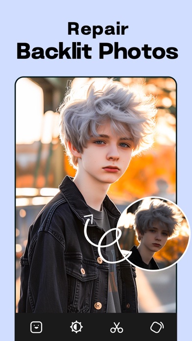 Tangkapan layar AI Photo Enhancer - PixeLeap
