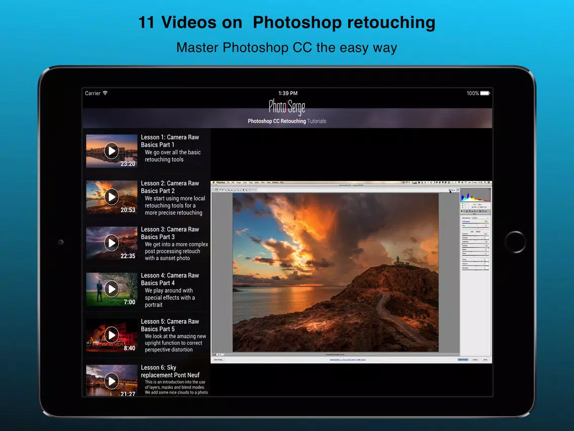 Learn Photoshop CS6 Quickstart edition iPad 应用截图