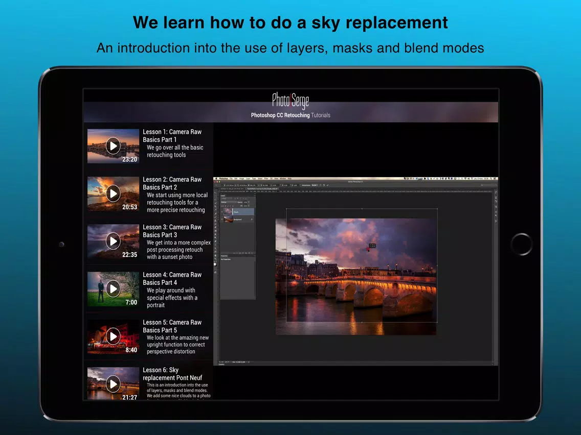 Learn Photoshop CS6 Quickstart edition iPad 应用截图