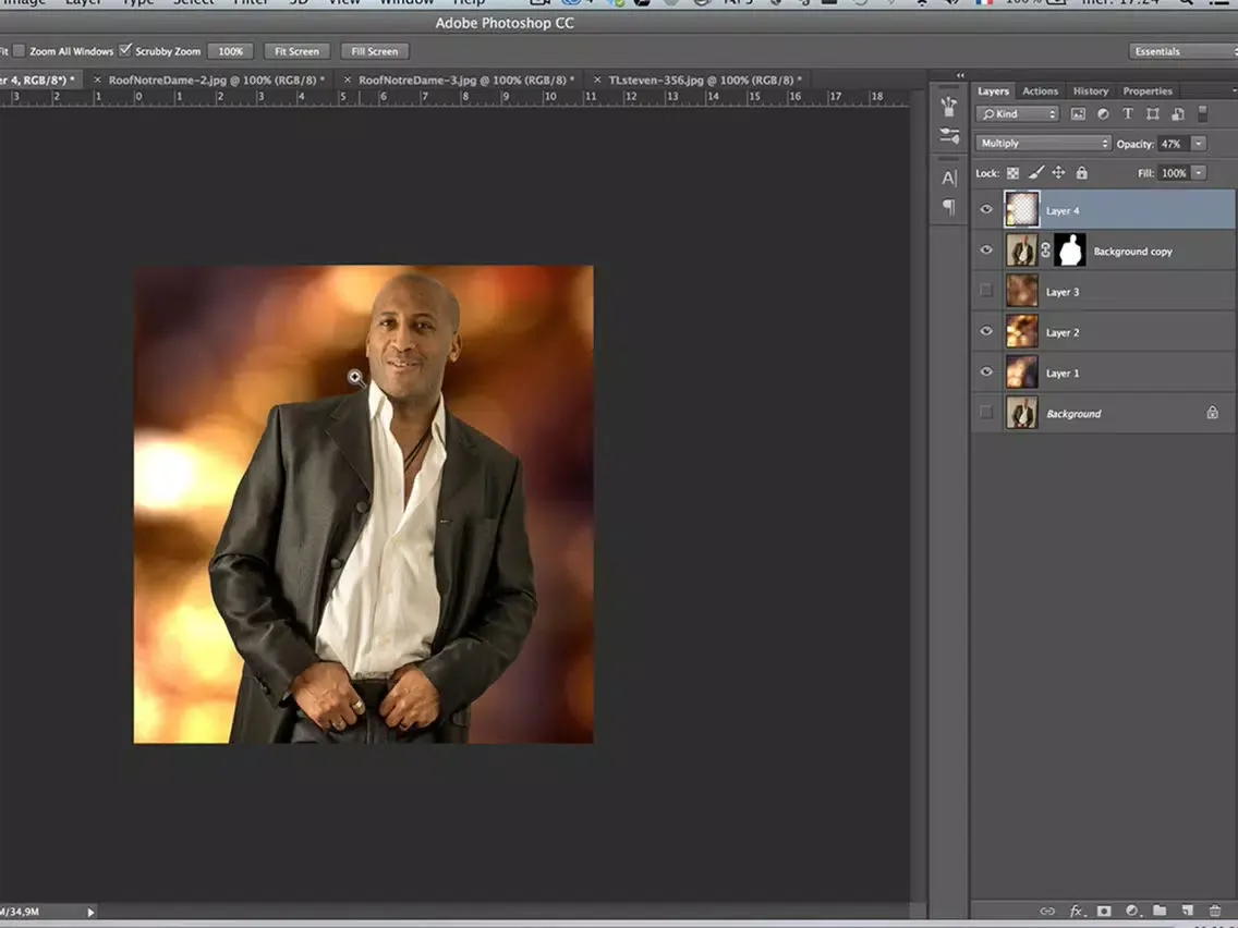 Learn How to Retouch Special Effects in Photoshop CC Edition iPad  سکرین شاٹس