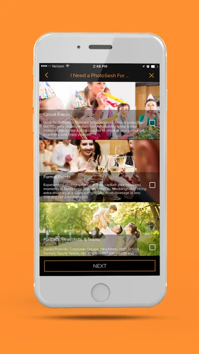 PhotoSesh – Find Photographers Screenshots