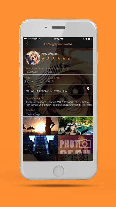 PhotoSesh – Find Photographers Screenshots