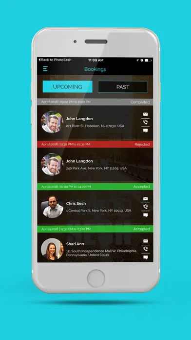 Capturas de pantalla de PhotoSesh - Photographer Login