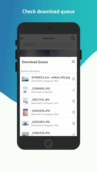 Capturas de tela do FileFlow