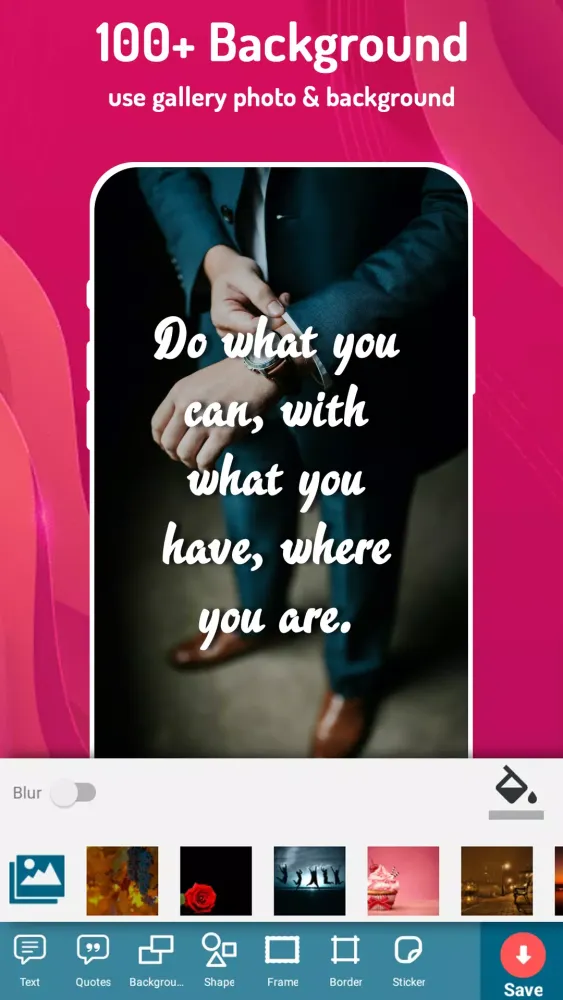 Quotes Creator - Quotes Writer Screenshots