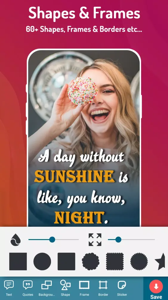 Quotes Creator - Quotes Writer Screenshots