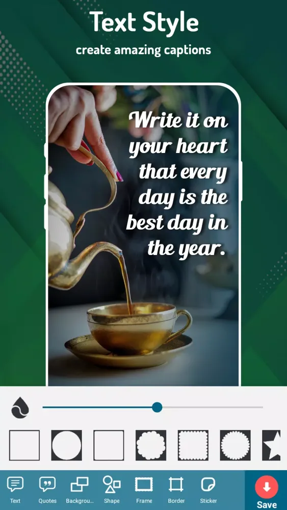 Quotes Creator - Quotes Writer Screenshots