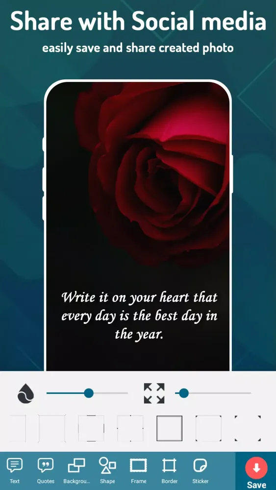 Quotes Creator - Quotes Writer Screenshots