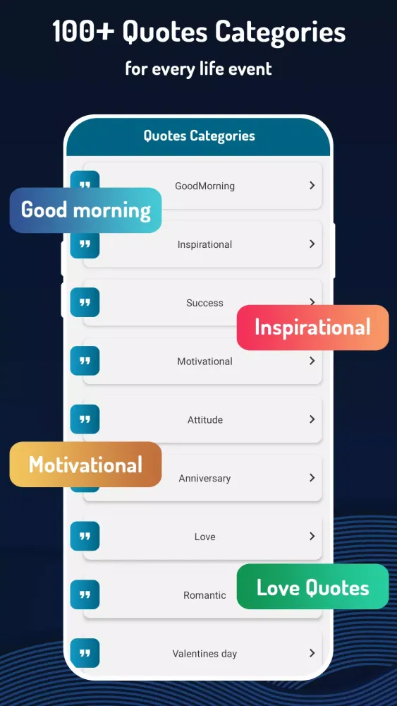 Quotes Creator - Quotes Writer Screenshots
