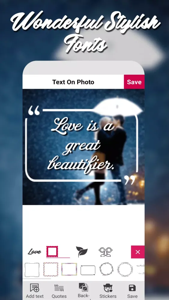 Скриншоты Quotes Maker : Write On Photo