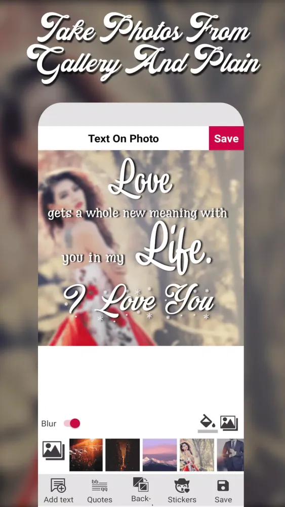 Скриншоты Quotes Maker : Write On Photo