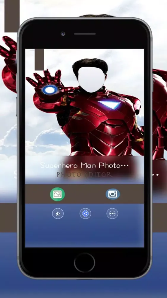 Superhero Man Photo Suit,Face Changer Ekran Görüntüleri