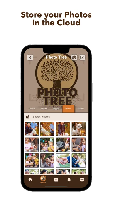 Zrzuty ekranu Photo Tree: Family Albums