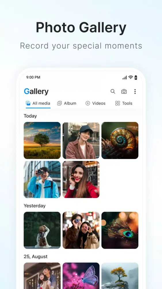 Gallery - Photo Album Screenshots