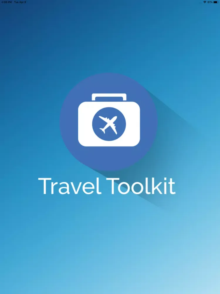Screenshot di Travel-Toolkit iPad 