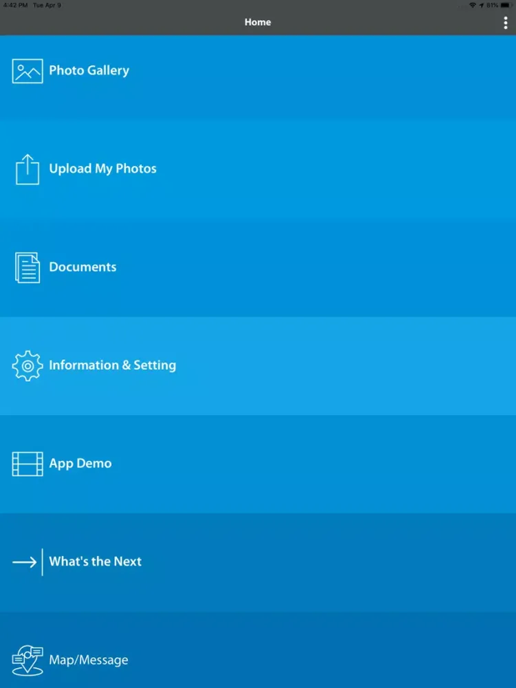 Screenshot di Travel-Toolkit iPad 