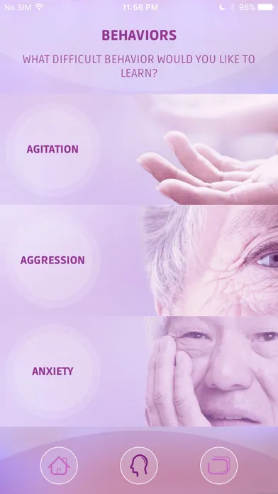 Dementia Caring Response Ekran Görüntüleri