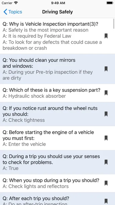 Screenshot di Virginia CDL Test Prep