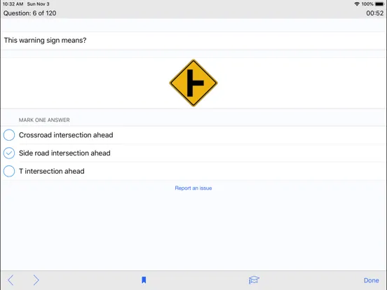 Capturas de tela do Arizona DMV Test Prep iPad 