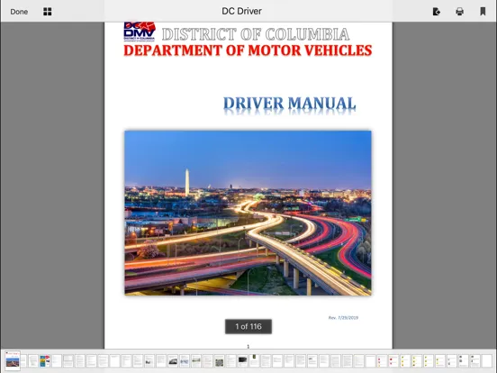 Washington D.C. DMV Test Prep iPad  Screenshots