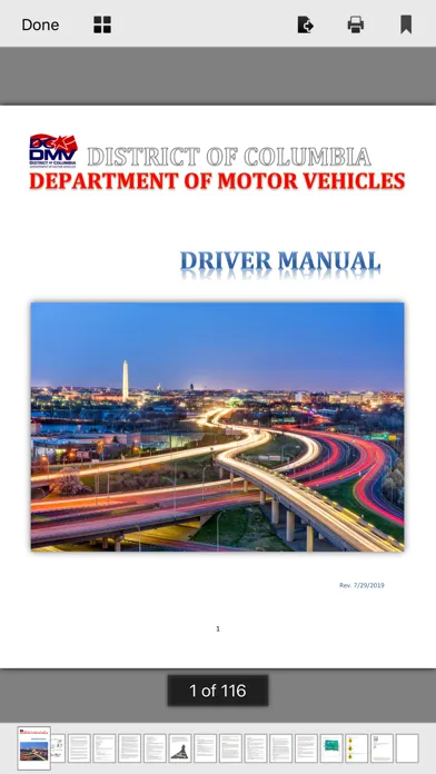 Washington D.C. DMV Test Prep Screenshots