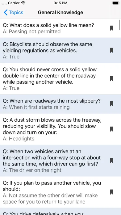 New York DMV Test Prep Screenshots