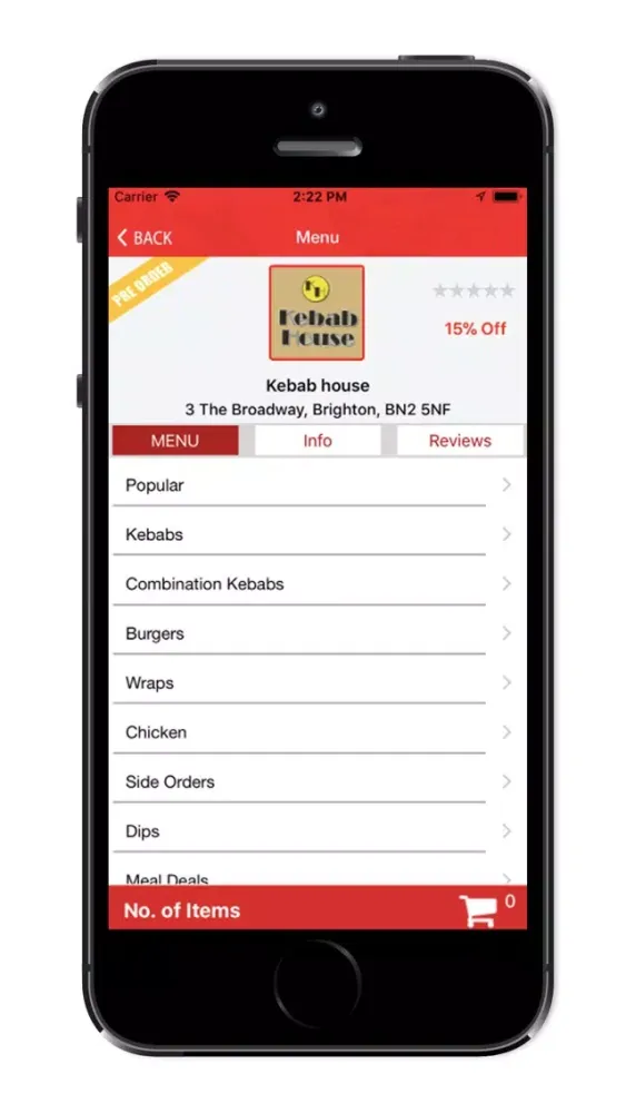 Скриншоты Sushi online food order