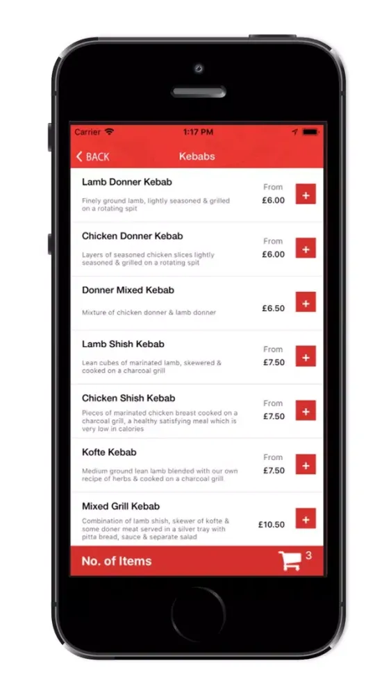 Скриншоты Sushi online food order