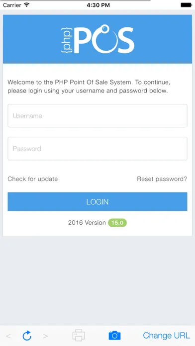 PHP Point Of Sale স্ক্রিনশট