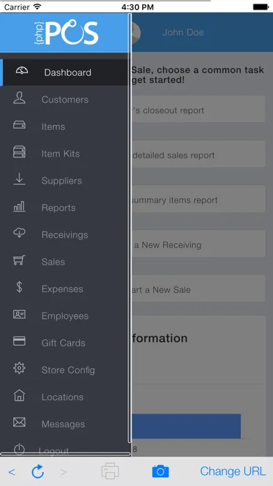 PHP Point Of Sale স্ক্রিনশট
