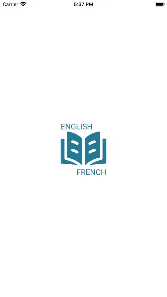 Captures d'écran de English - French phrasebook