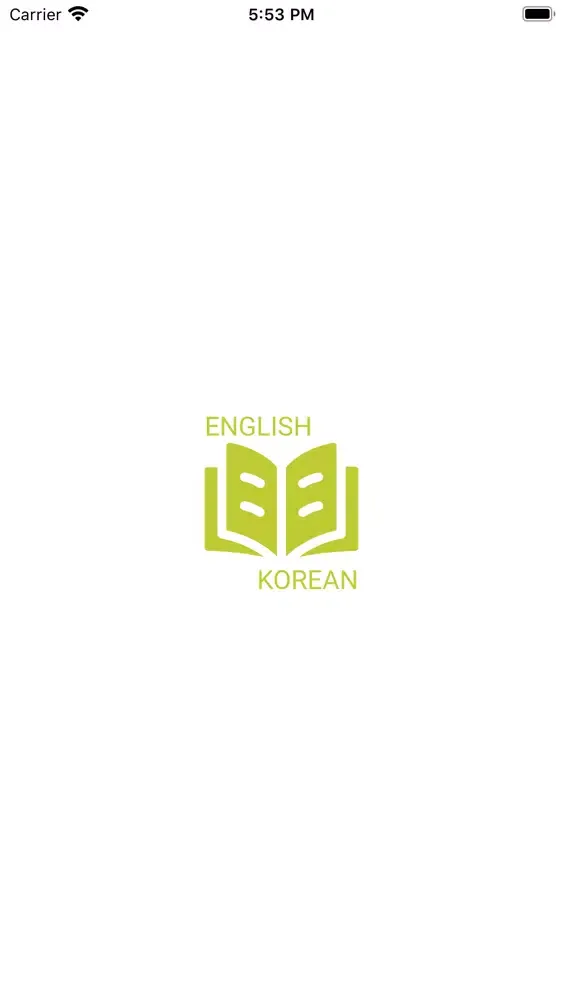 English - Korean phrasebook Screenshots