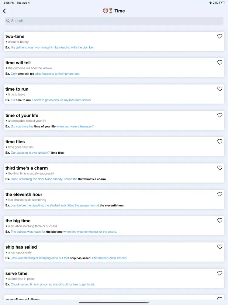 Phrases - To Learn English iPad 应用截图