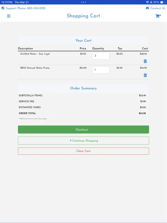 Phresh Waters iPad  স্ক্রিনশট