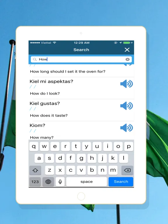 Communicate Esperanto iPad 应用截图