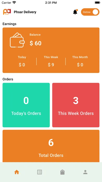 Zrzuty ekranu Phsar App Driver