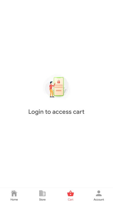 Tangkapan skrin Fresh Market App