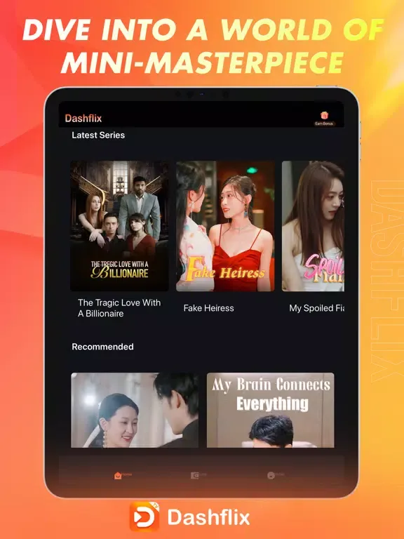 Capturas de pantalla de Dashflix - Shows and Dramas iPad 