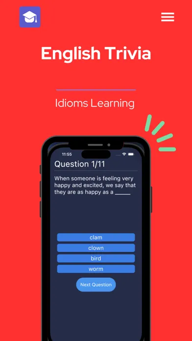 English Trivia Ekran Görüntüleri