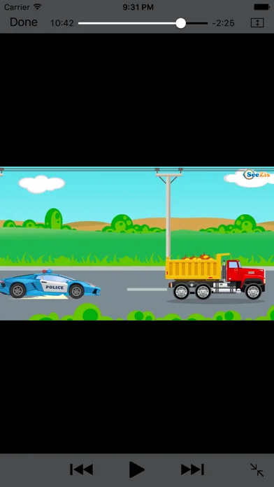 Zrzuty ekranu Funny Cars for the Kids