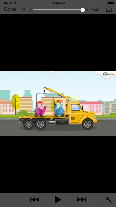 Zrzuty ekranu Funny Cars for the Kids