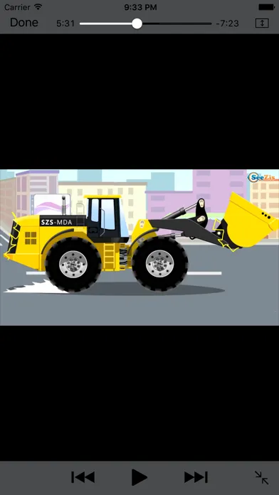 Zrzuty ekranu Funny Cars for the Kids
