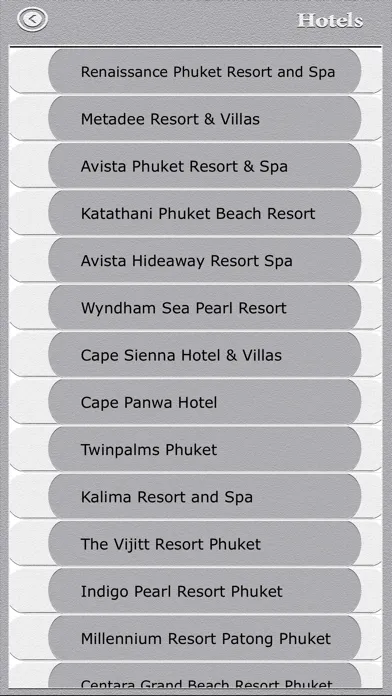 Capturas de tela do Phuket Island - Guide