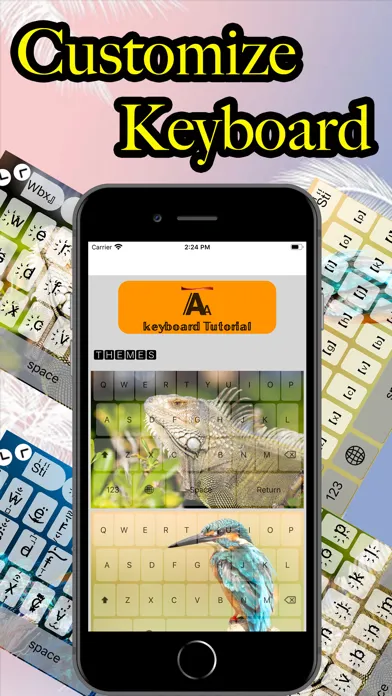 Screenshot di Keyboard Fonts & Background