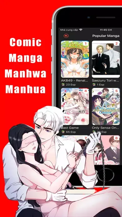 Скриншоты MANGA READER - WEBTOON COMICS
