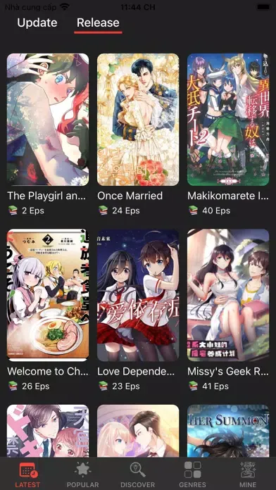 Скриншоты MANGA READER - WEBTOON COMICS